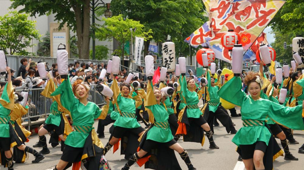 札幌の夏の大イベント「第35回YOSAKOIソーラン祭り」