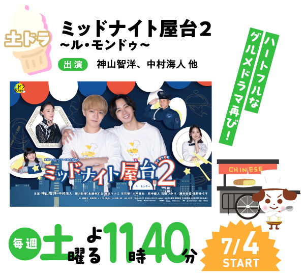 ミッドナイト屋台2 ～ル・モンドゥ～