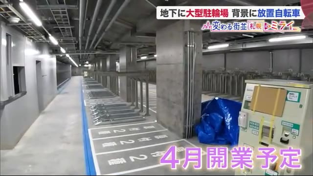 狸小路5丁目 自転車駐輪場
