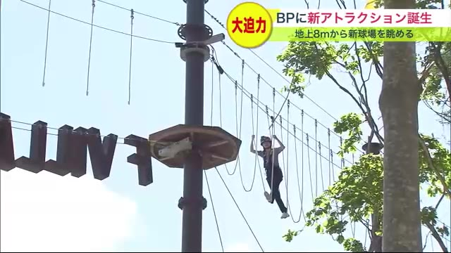 ボールパークで体験型 