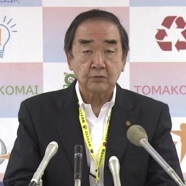 北海道苫小牧市の岩倉博文市長（2020年）