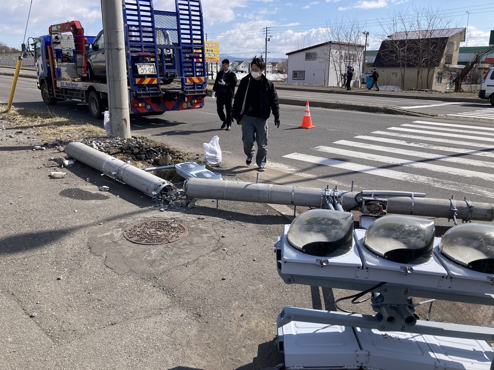 事故があった現場