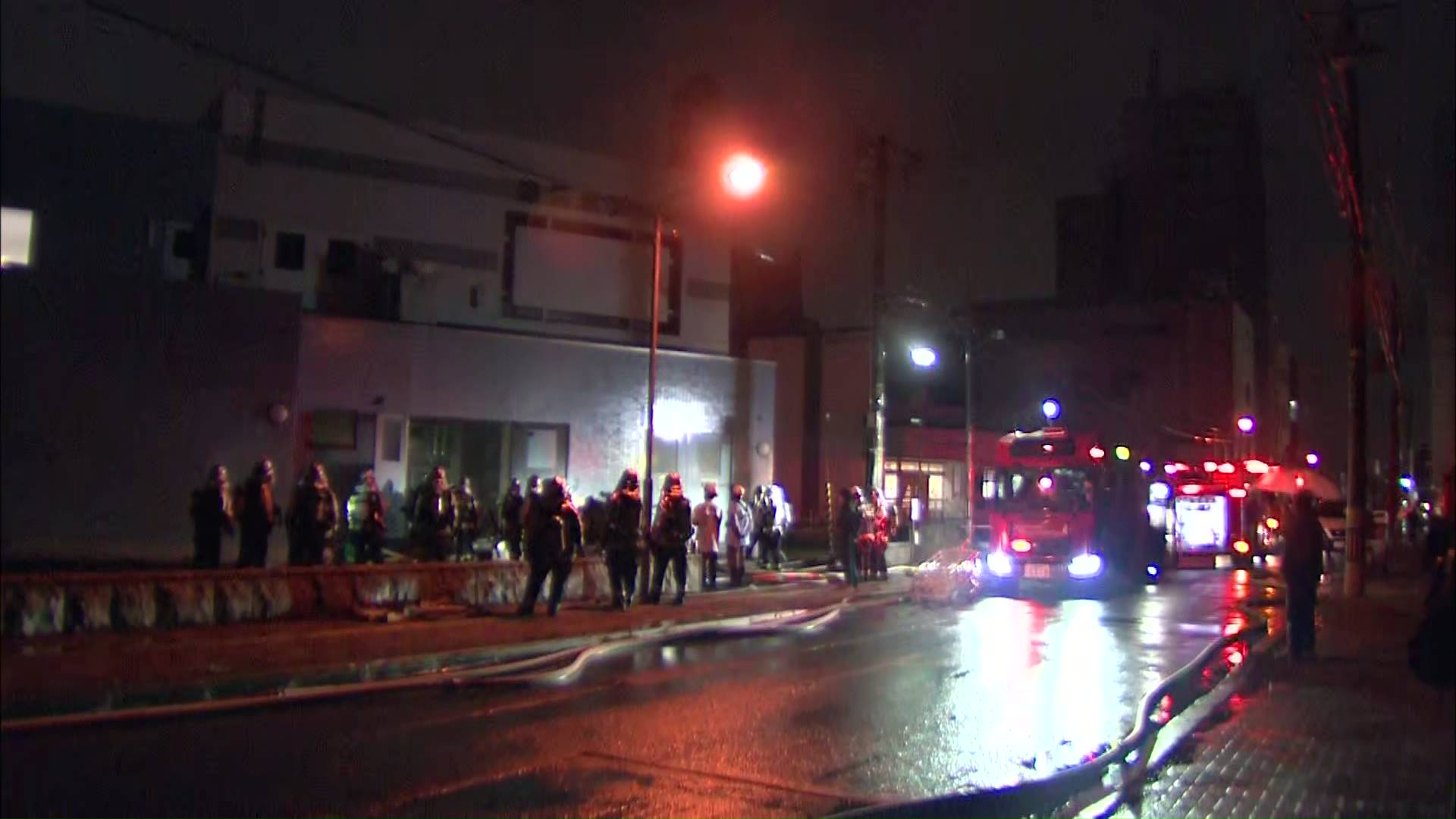 火事があった東温水プール（札幌市東区）