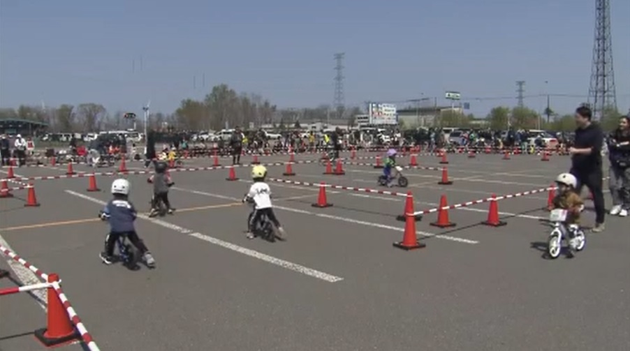 2歳から楽しめるランバイクの大会