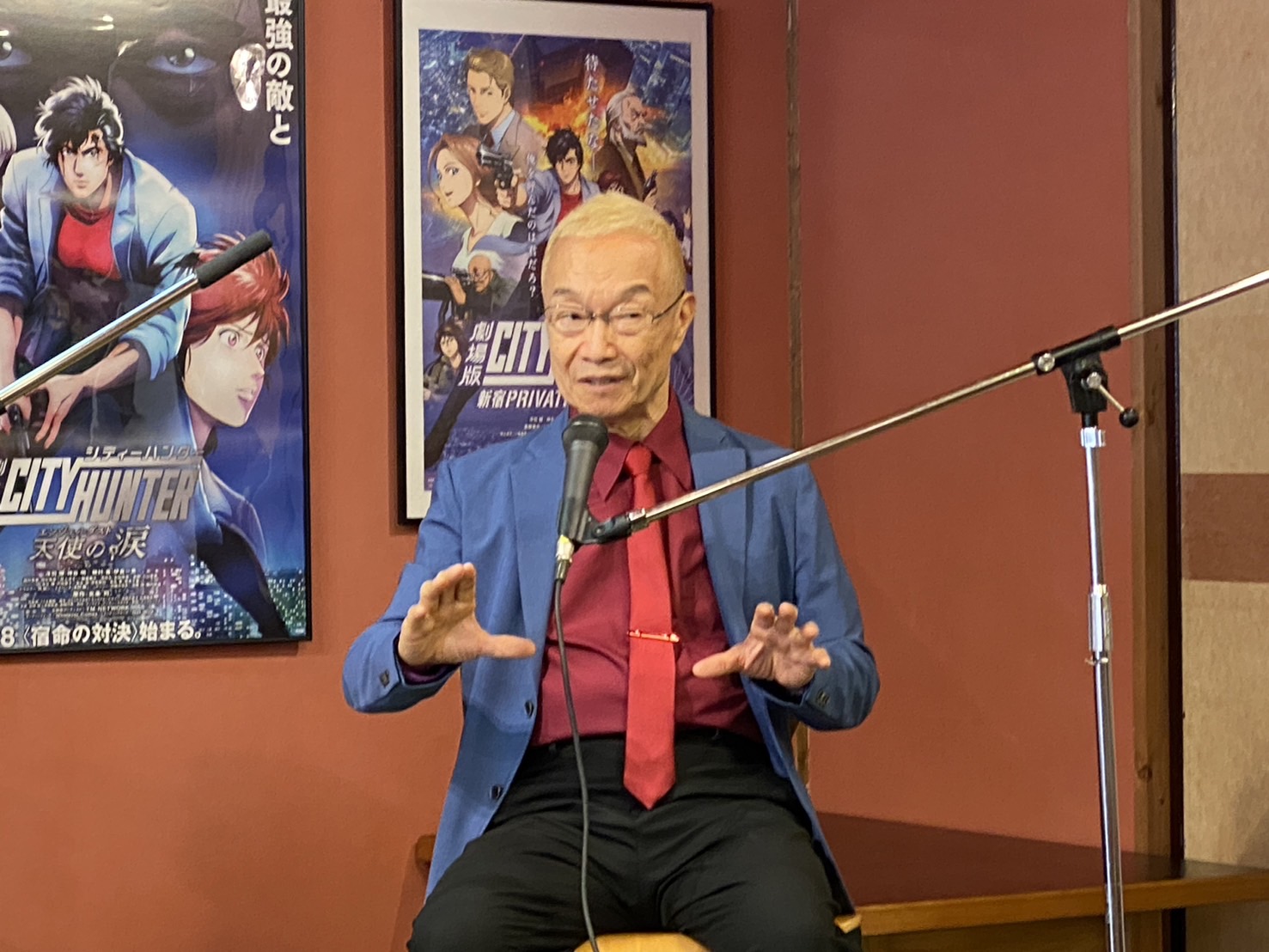 冴羽リョウ役の声優・神谷明さん（同）