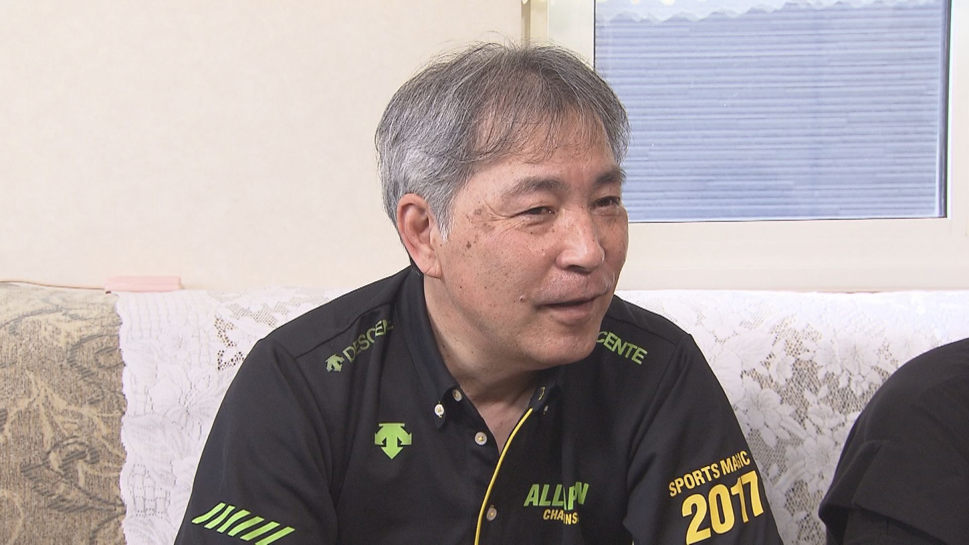 山本智大選手の父、忠文さん