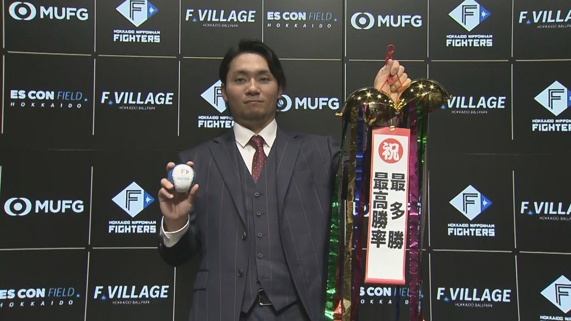 契約更改で年俸2億超えとなった伊藤投手
