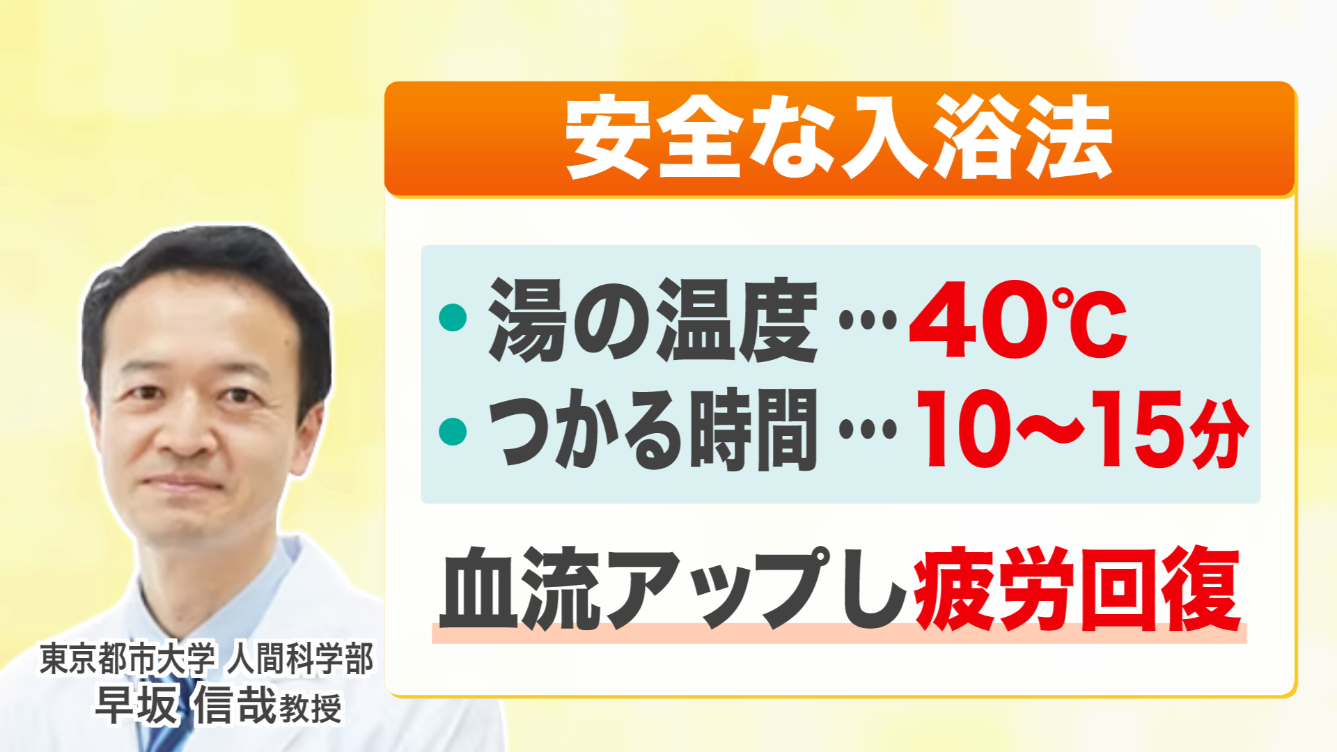 安全な入浴法は?