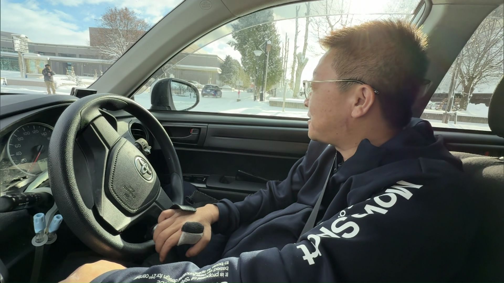 駐車場スペースが「満車」に