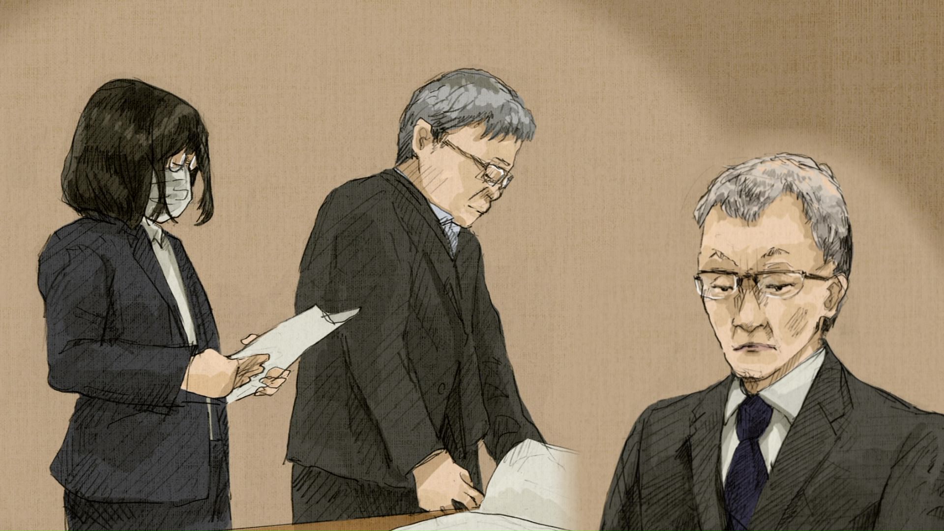 修被告は無罪を主張