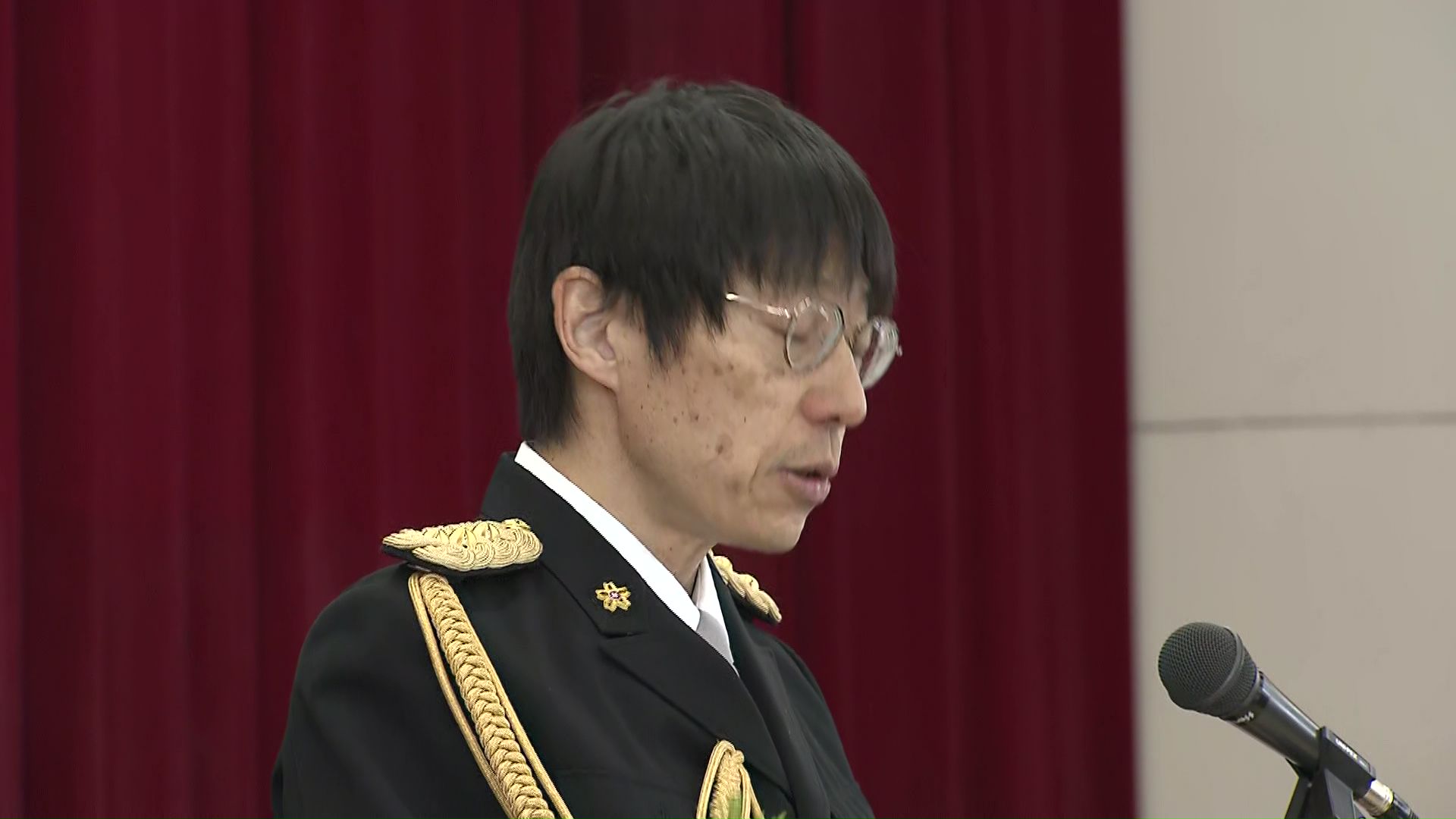 卒業生への訓示―北海道警伊藤泰充本部長