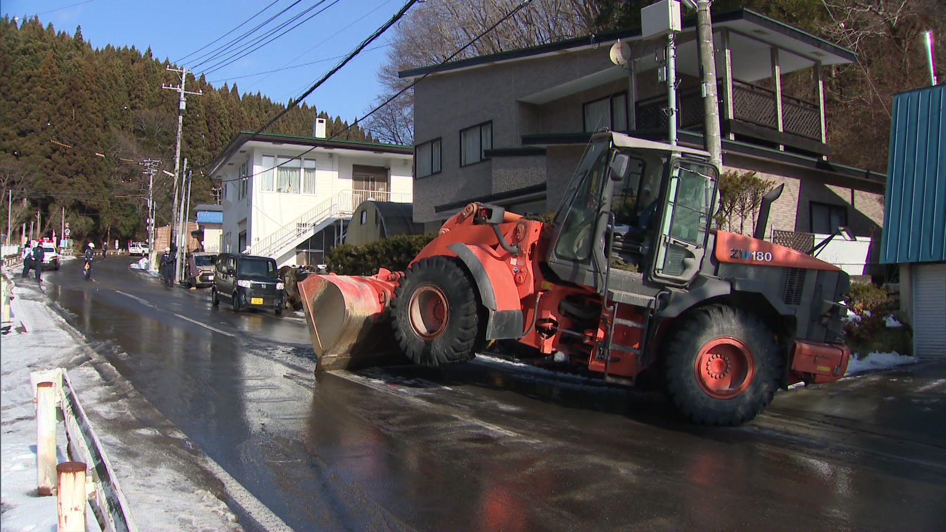 事故があった現場（室蘭市）