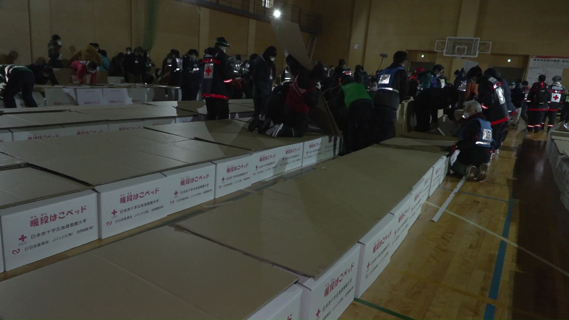 時間と労力がかかる段ボールベッド