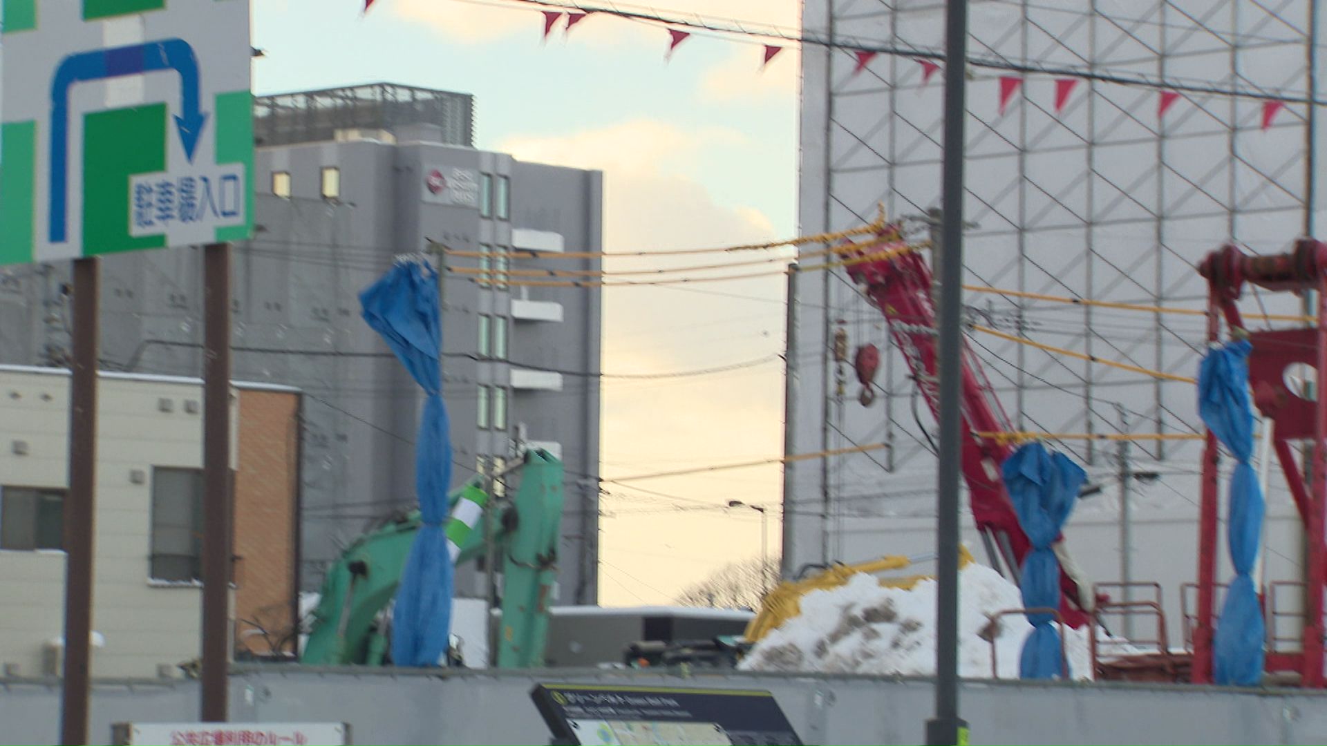 様変わりする街