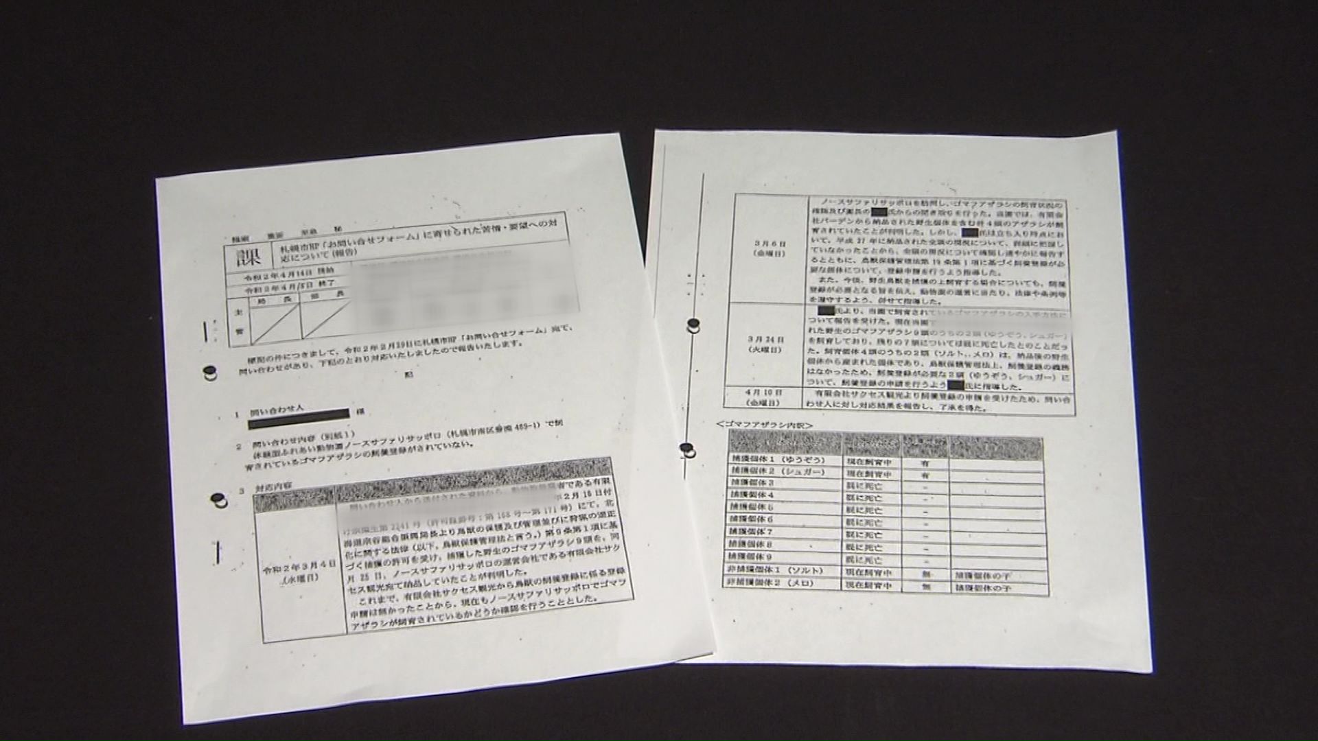 札幌市への情報提供で発覚