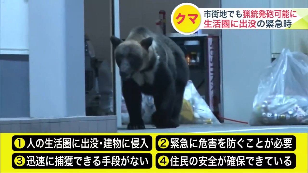 発砲が許可される条件とは