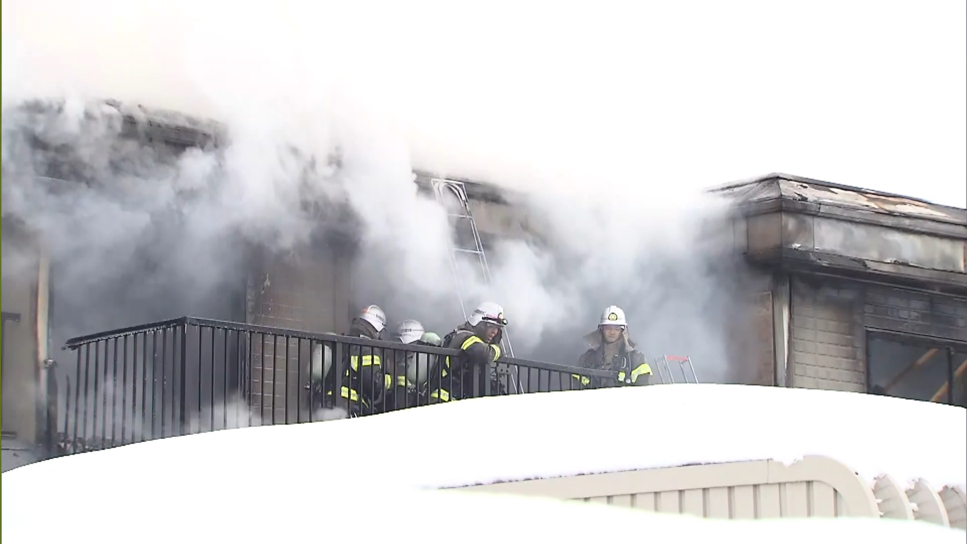 火事があった現場