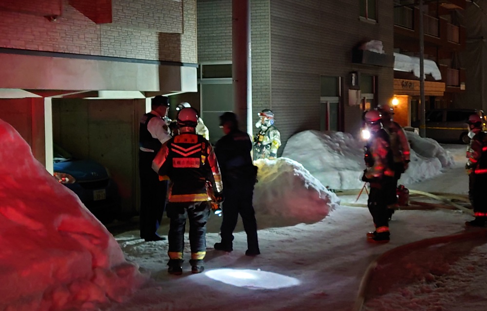火事があった現場