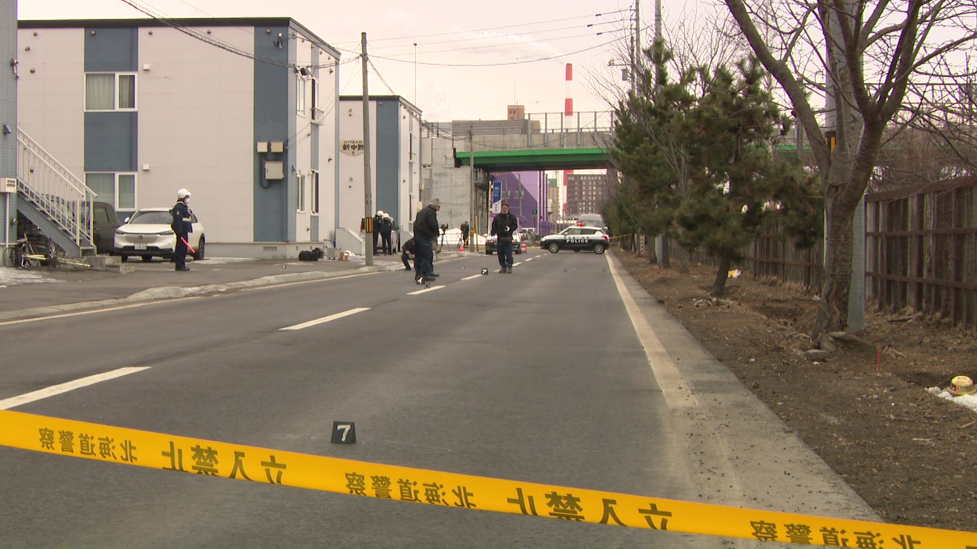 事件現場 北海道・苫小牧市