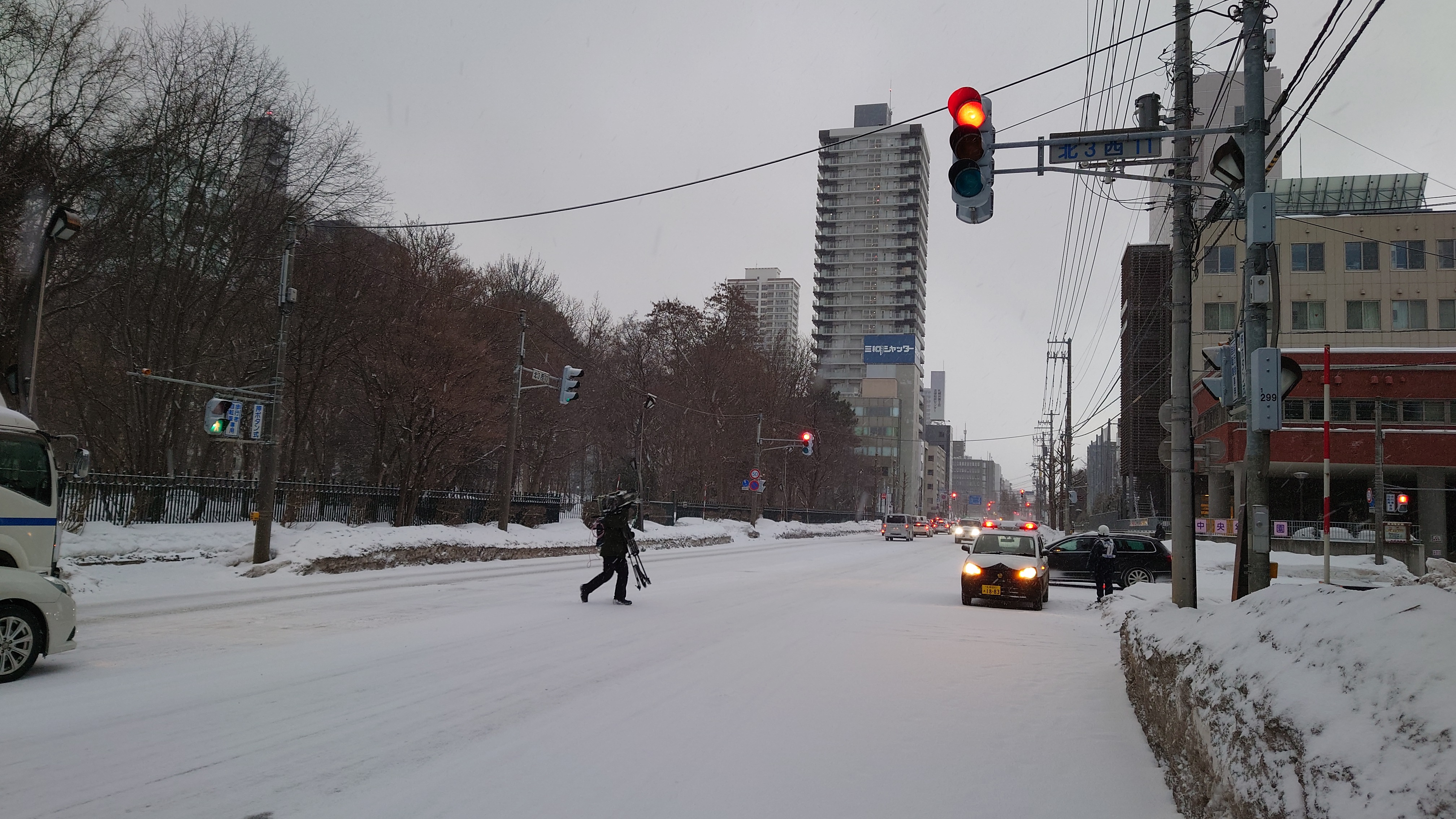 事故があった現場(札幌市)
