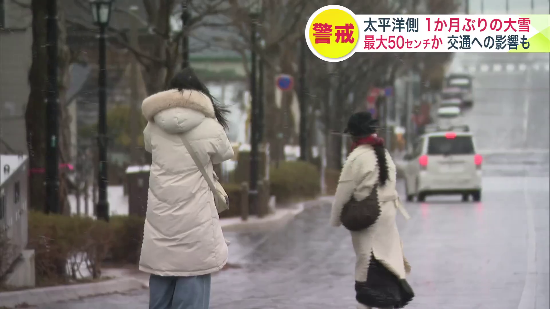 函館市元町エリアを訪れる観光客