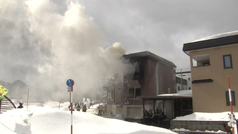 火事があった現場