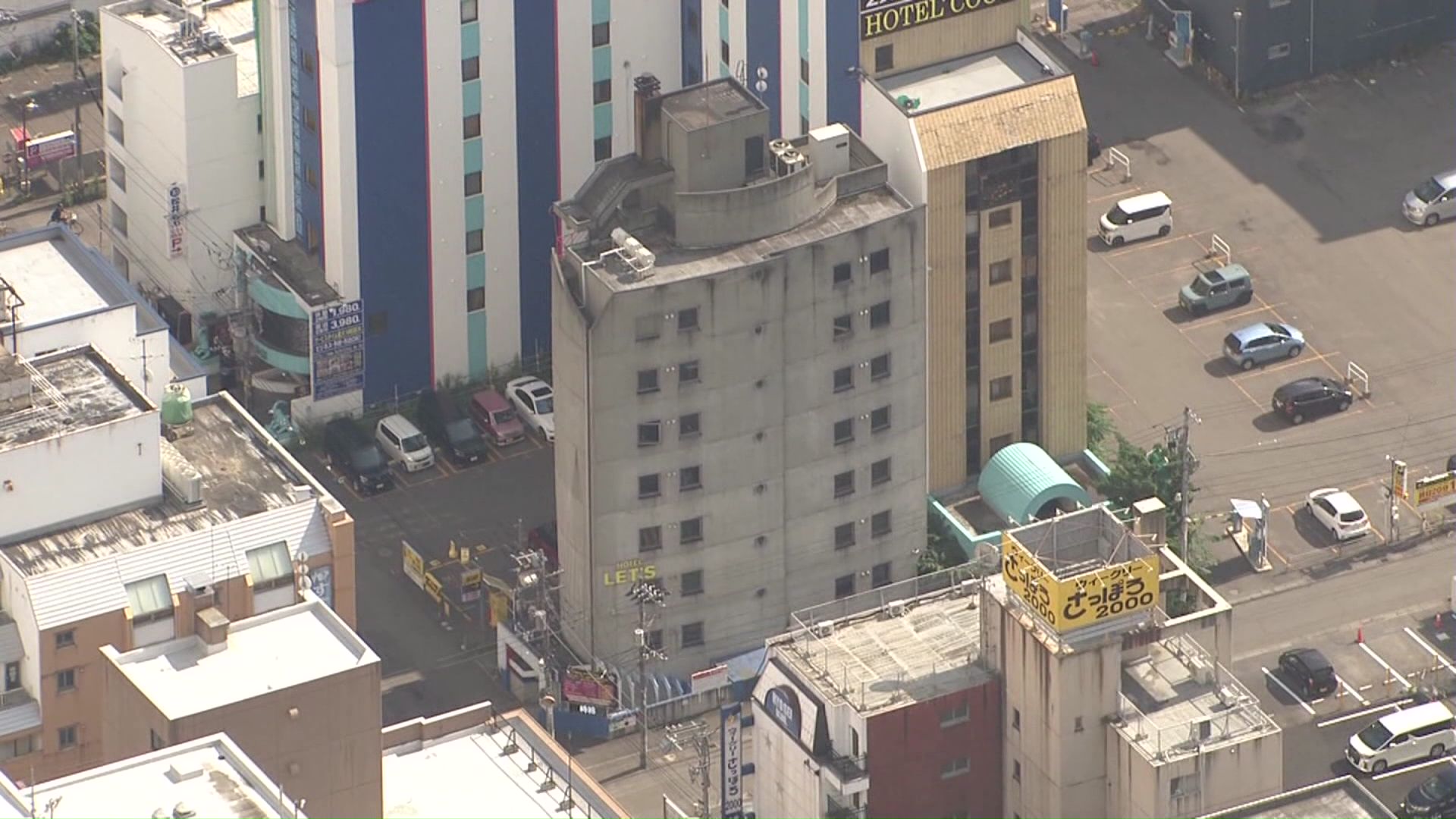 事件があった現場（札幌市）