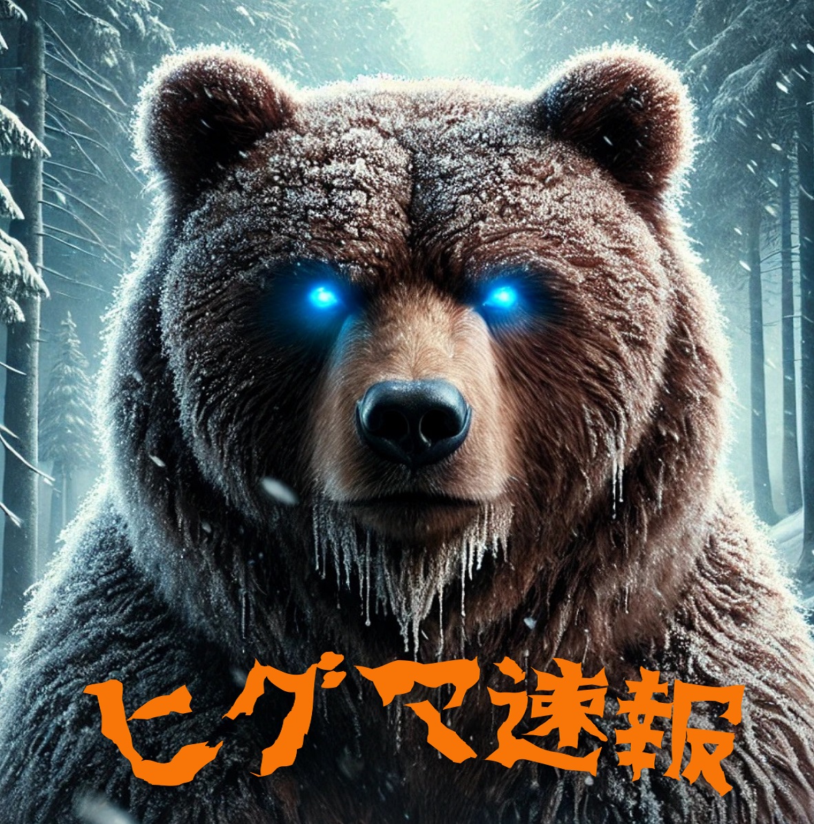 ヒグマ速報 ※画像はAIで作成