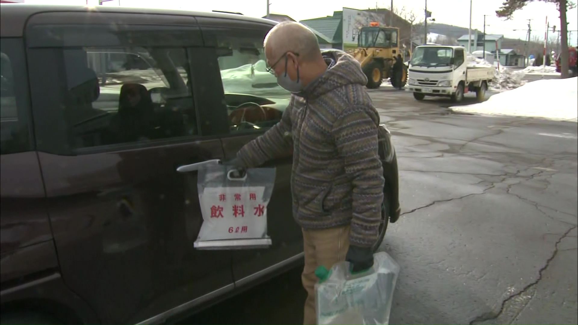 ほぼ全世帯・1500世帯で断水つづく