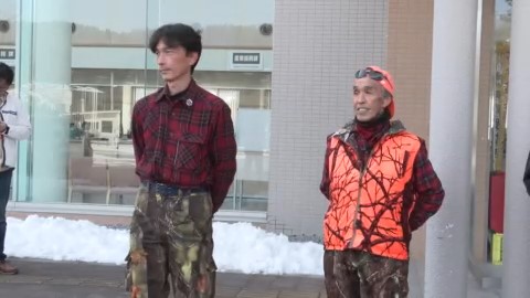 地元猟友会のハンター