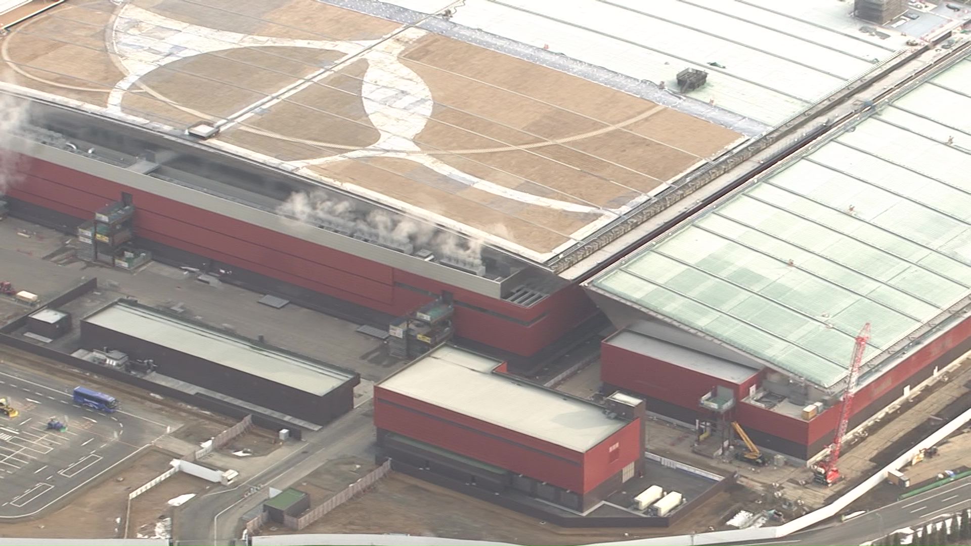 千歳市で建設中の「ラピダス」工場