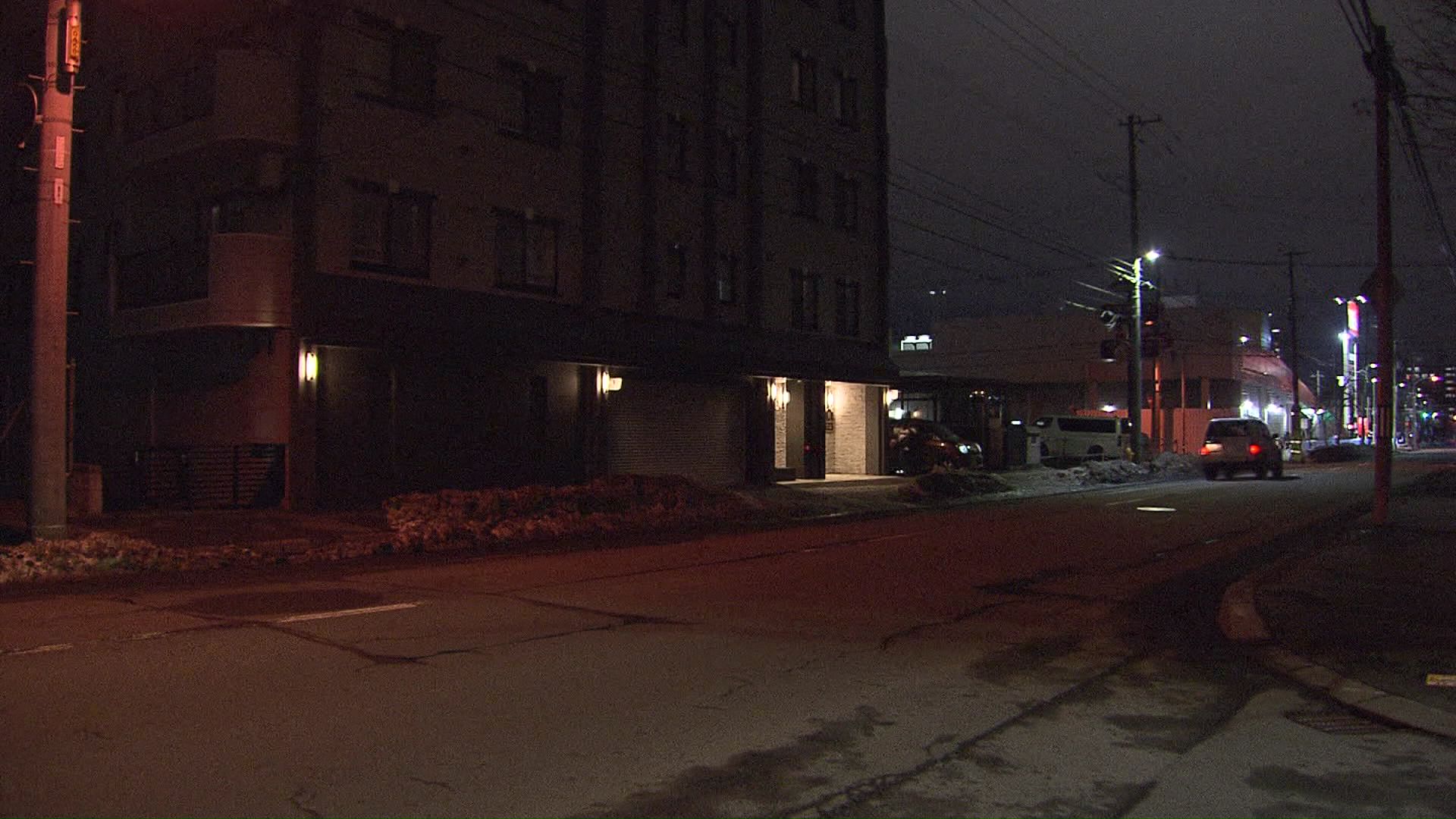 札幌市豊平区の現場近辺の様子