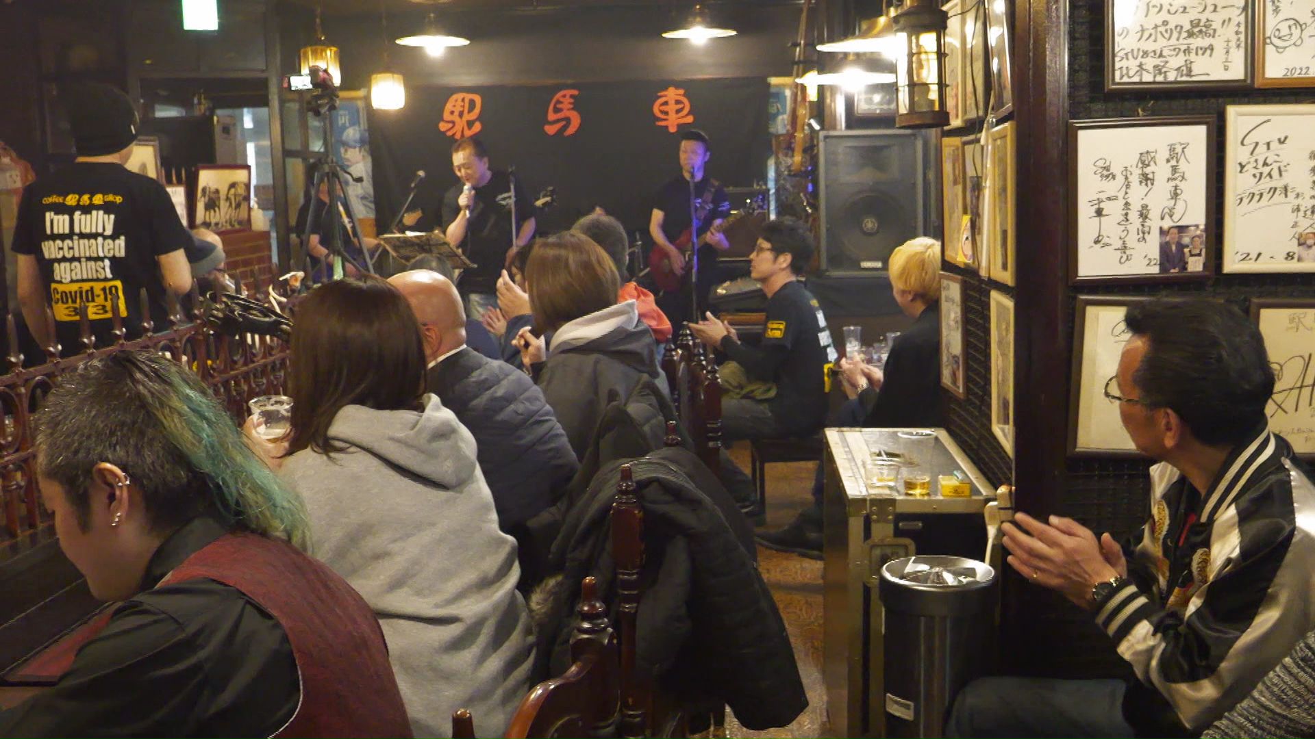 閉店のイベントの様子