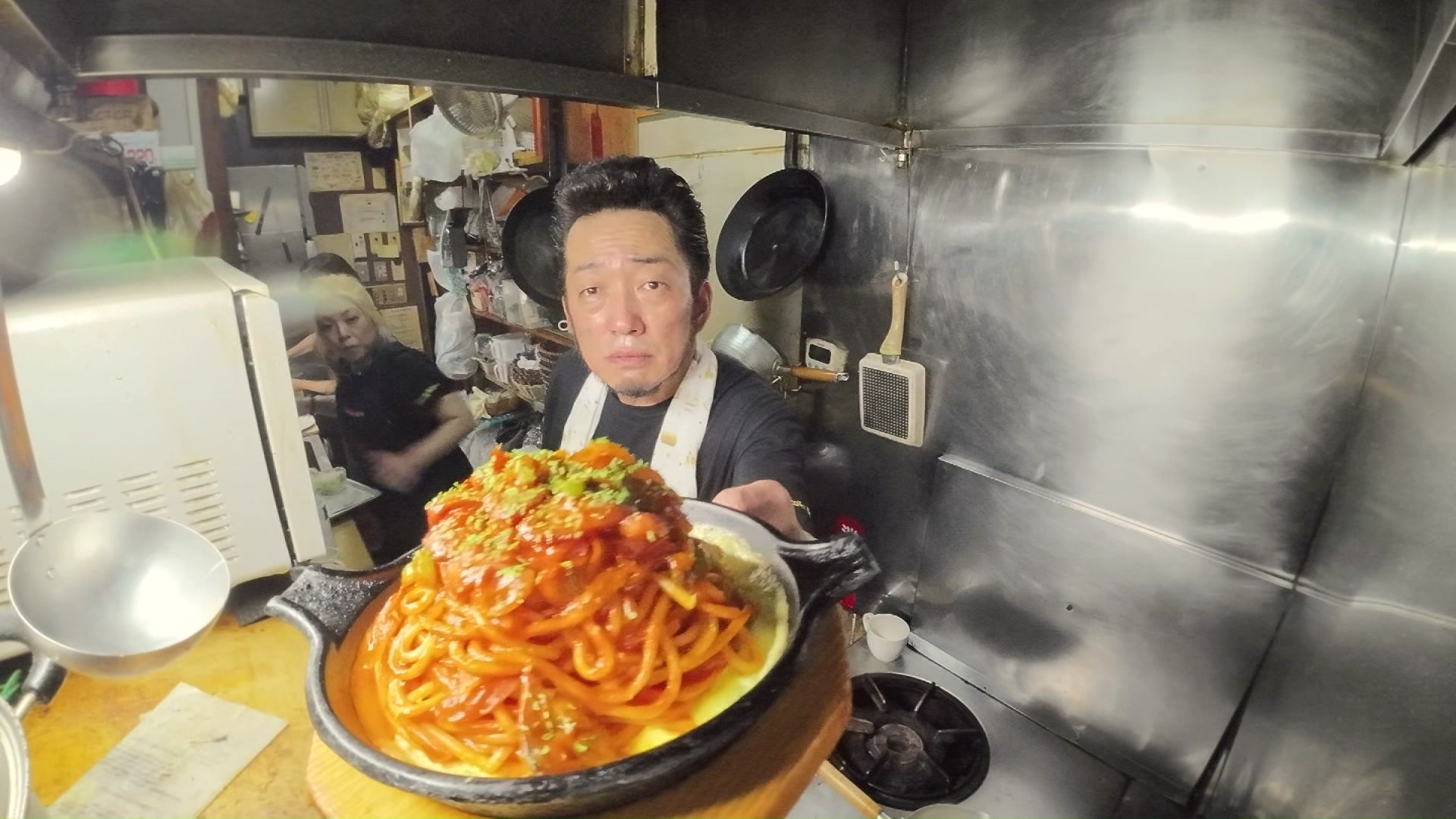 マスター・三ツ瀬和也さんが作るナポリタン