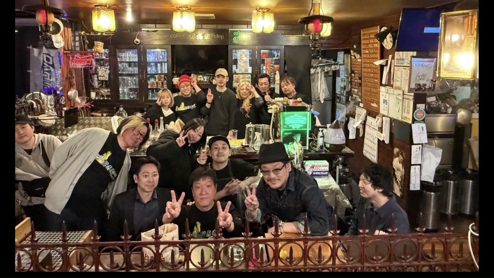 歴代働いていた方々が挨拶に