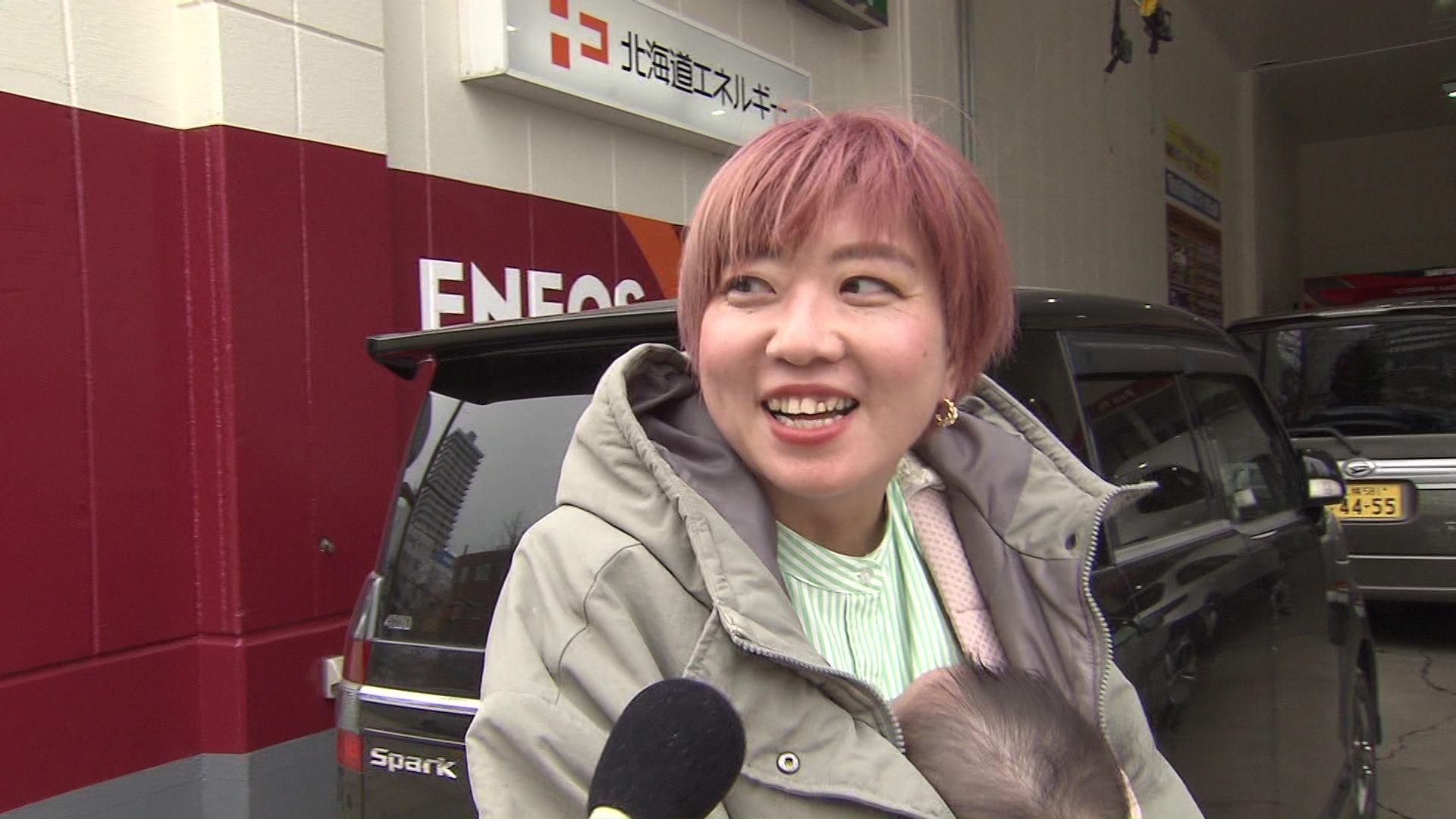 「土曜日に予約をした」と語る札幌市民の方