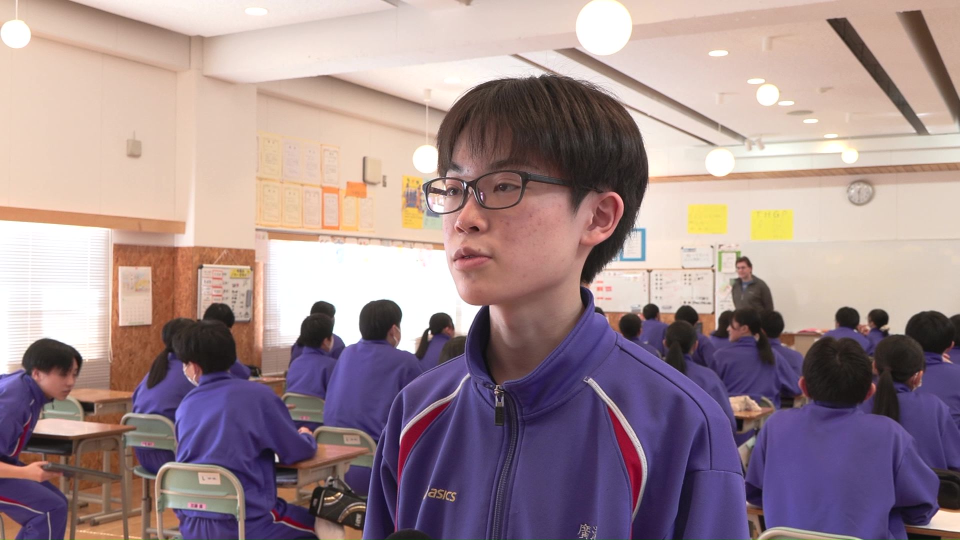 提案した広瀬航大君