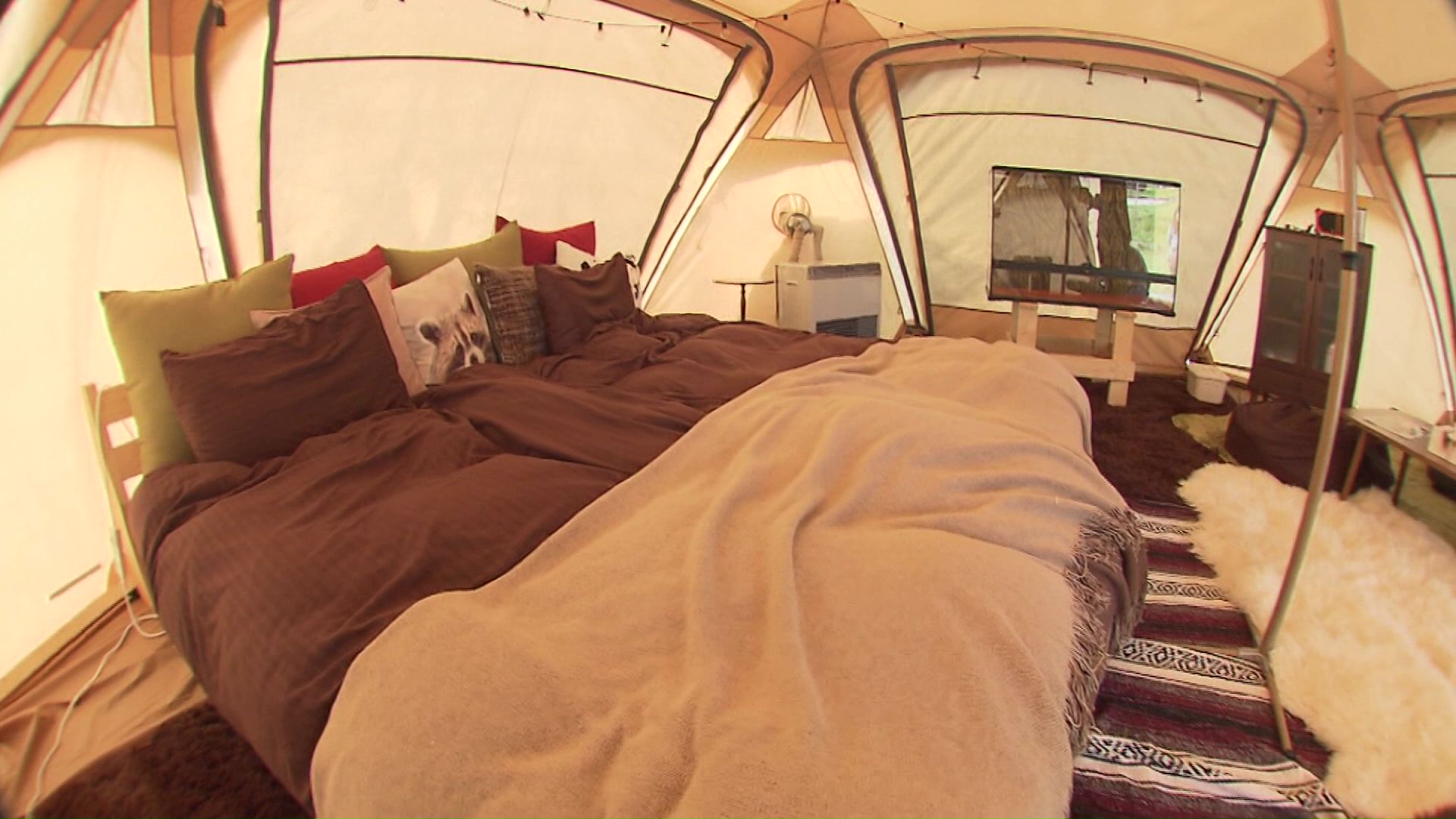 ノースサファリサッポロ内グランピング施設