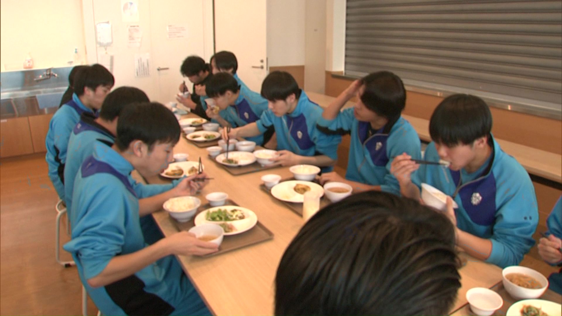 みんなで食べる給食の時間が好き