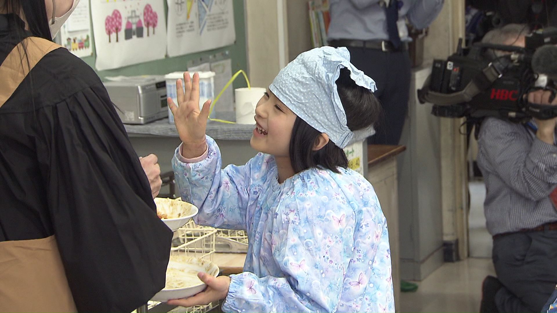 中には5回おかわりする児童も!