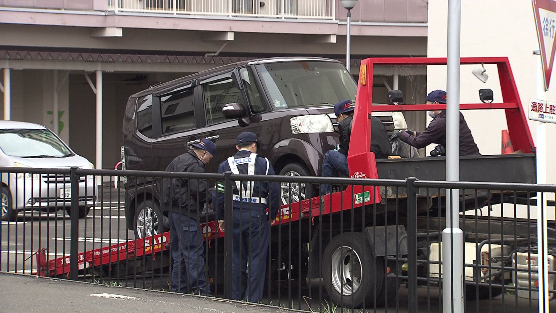 男性の乗っていた軽用乗車