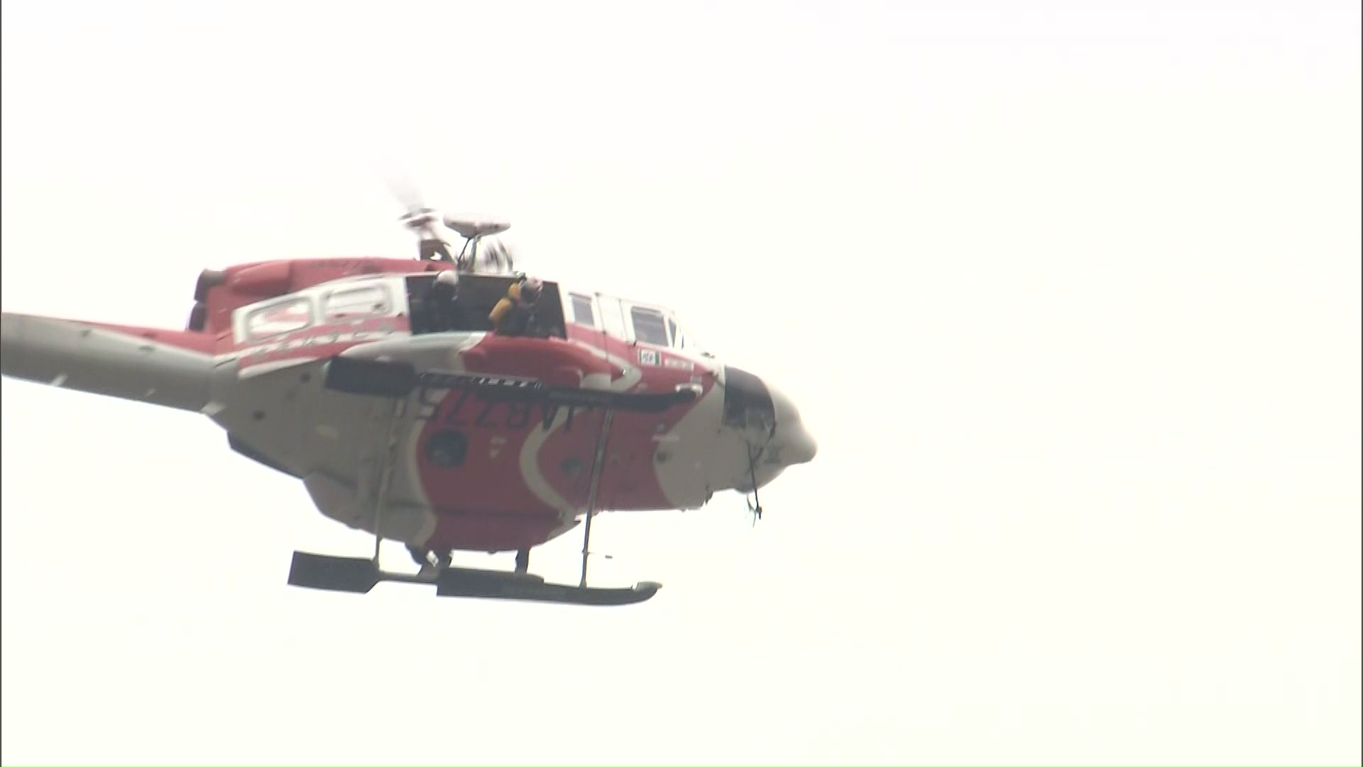 ヘリやドローンでも捜索