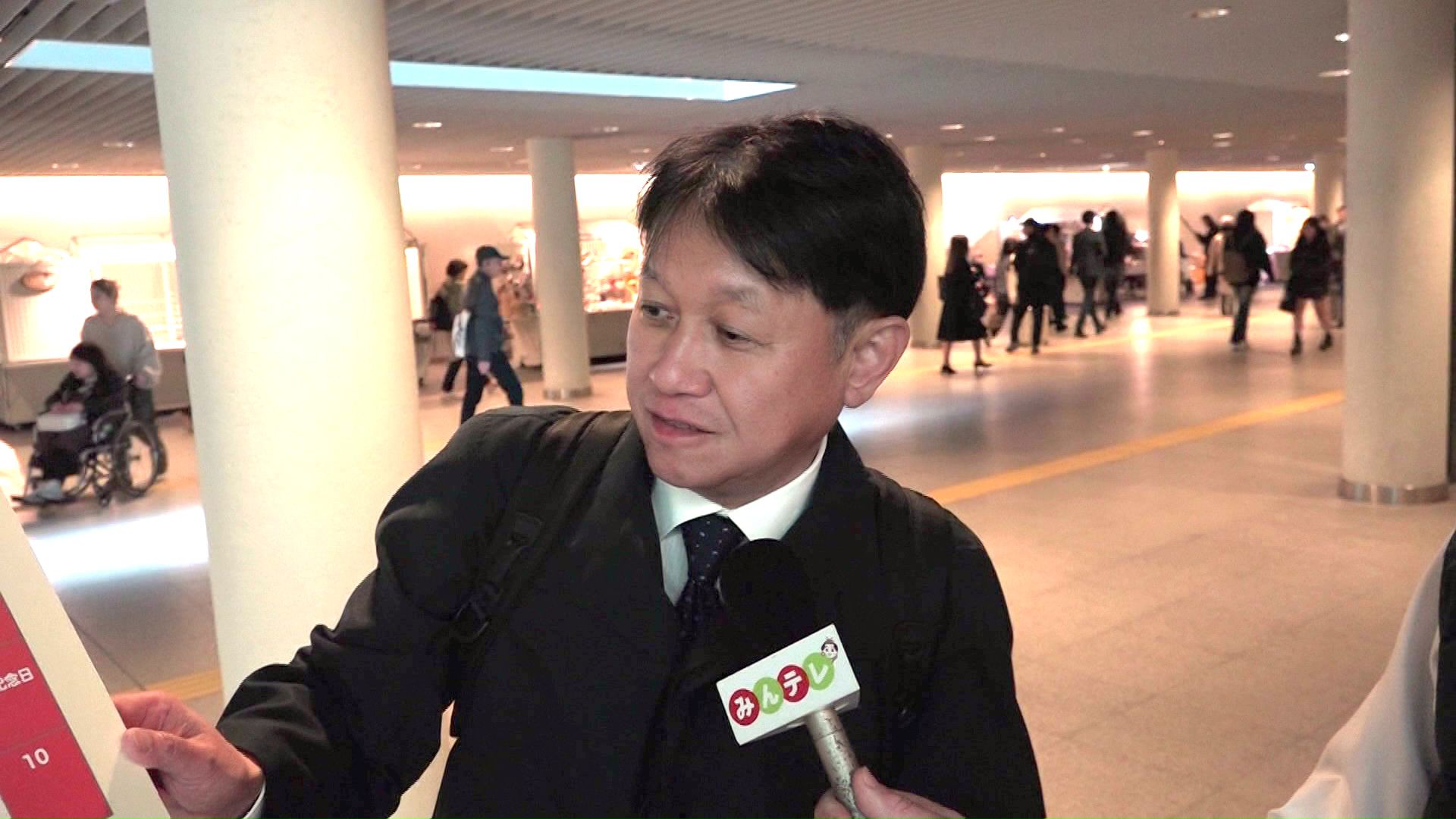 大阪に単身赴任中の男性