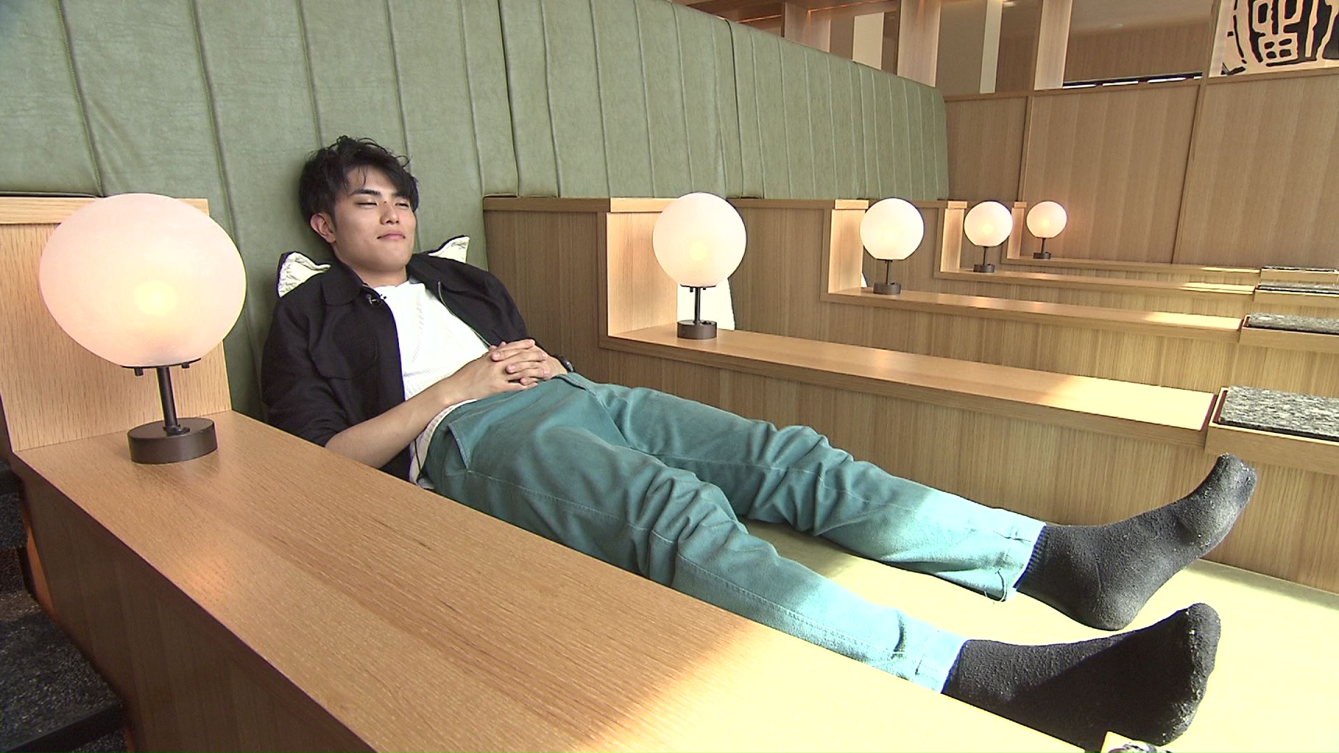 時間を忘れてくつろげる