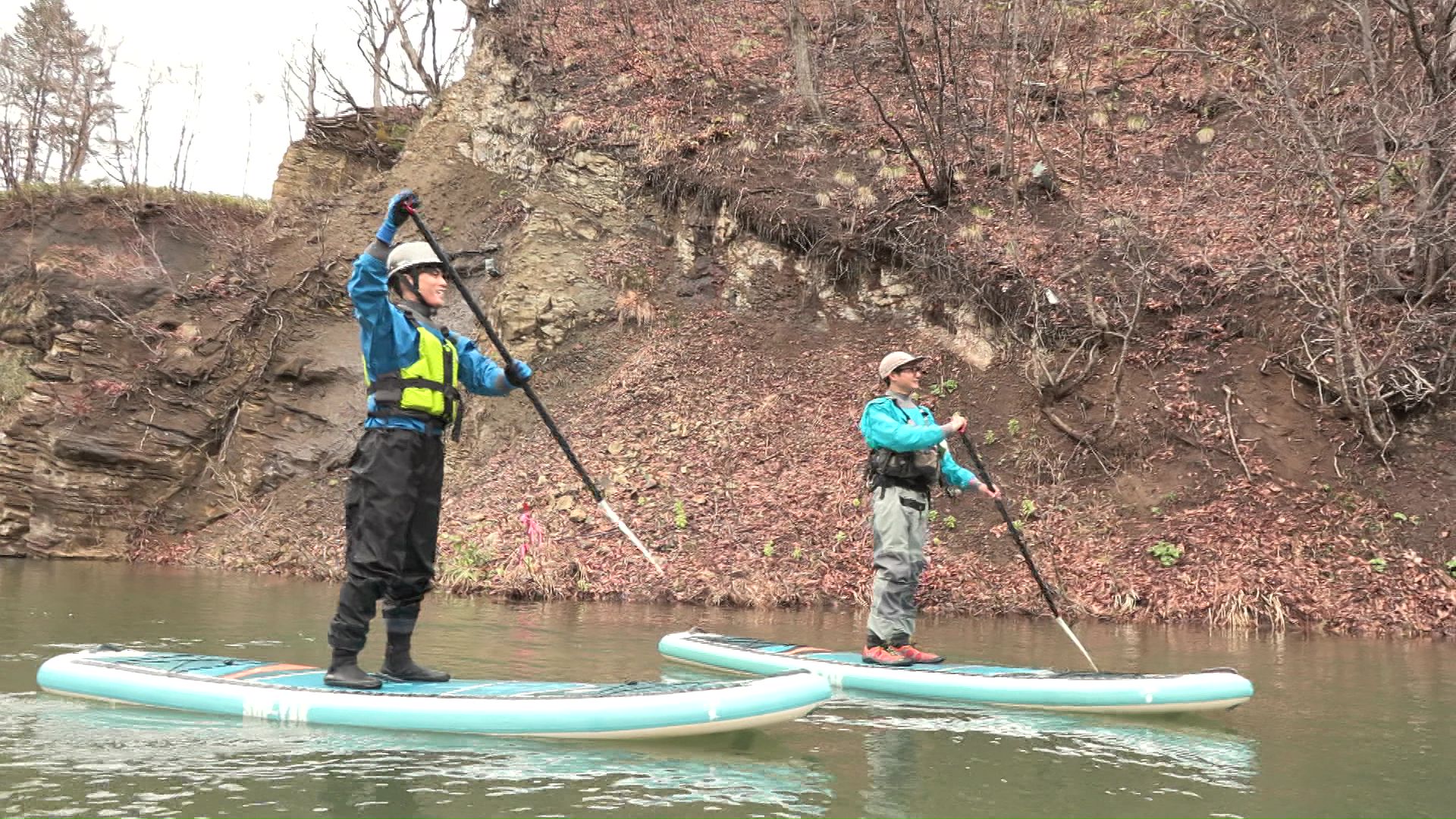 アクティビティも楽しめるのが定山渓の魅力
