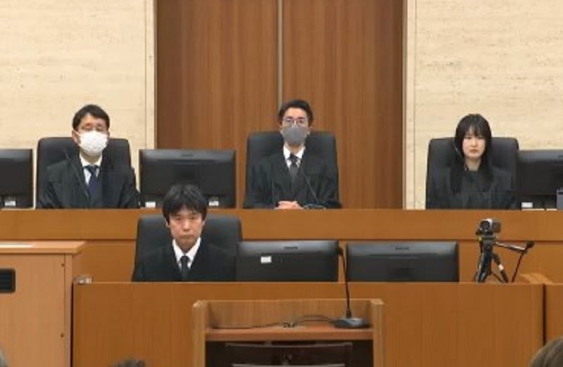 札幌地裁の廷内の様子