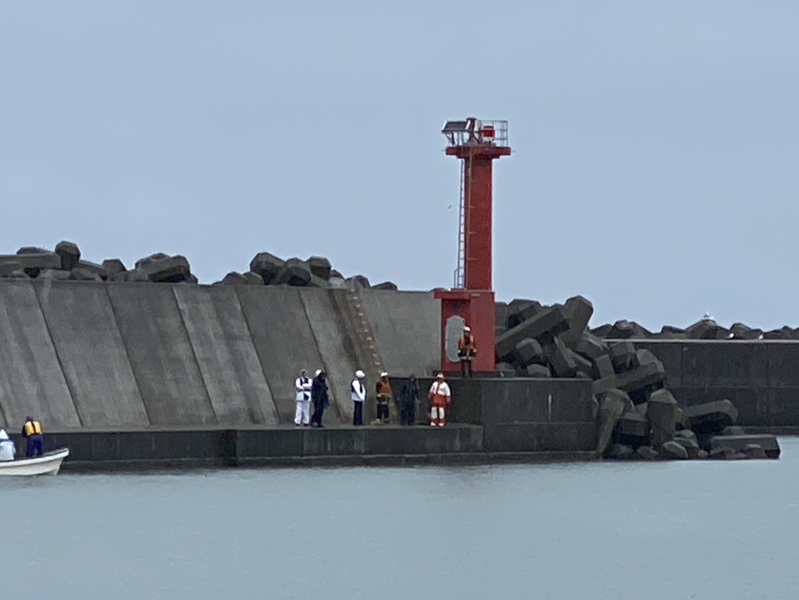 海中転落事故があった現場