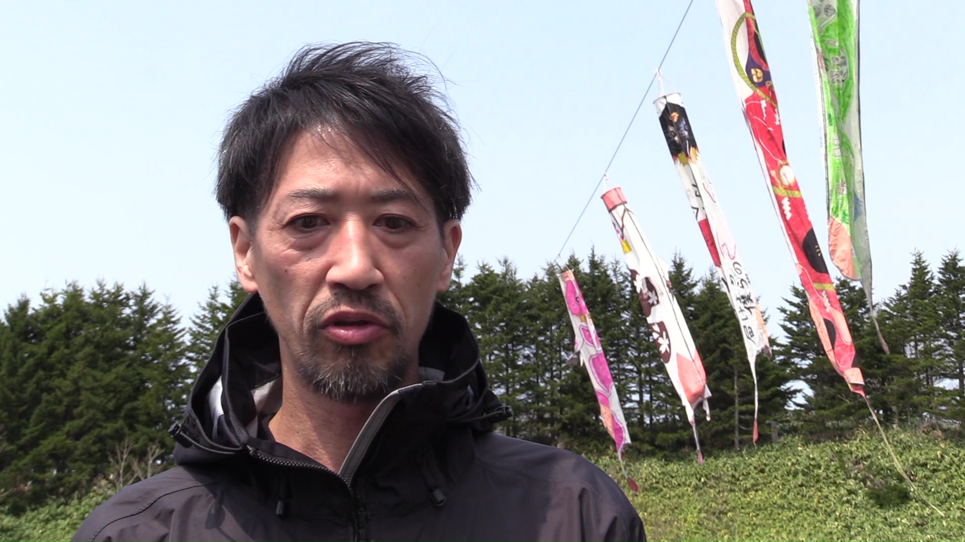 「牛のぼり」を考案した田頭さん