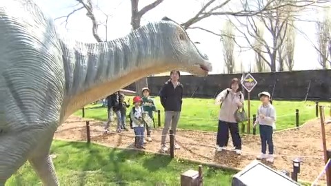 多くの家族連れが訪れた