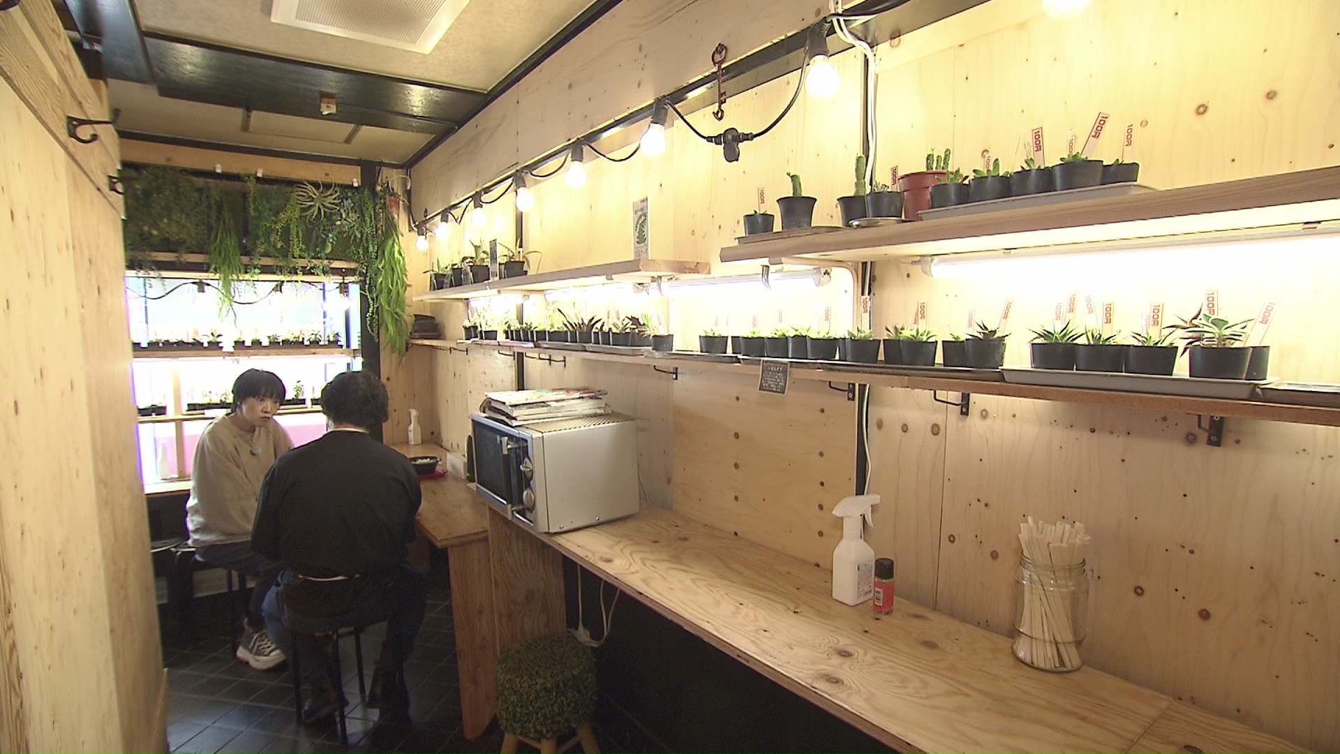 店内のイートインスペース